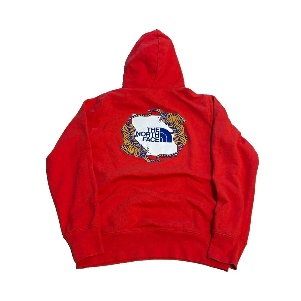 The North Face Year of the Tiger CNY Graphic Pullover Hoodie Red Men’s S